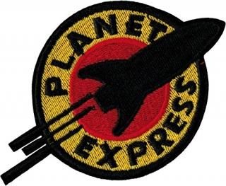 FUTURAMA Planet Express Iron Sew On Embroidered Patch Badge Costume Fancy DressA