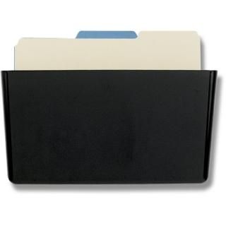 Officemate Wall File Letter Size Black 21432
