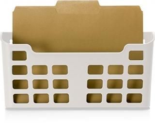 Each - Officemate MagnetPlus Magnetic Letter Size File Pocket White 92543