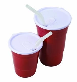 Red Cup Living Straw for 18-Ounce Cup Set of 4 by Red Cup Living