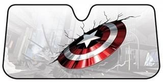 Captain America Marvel Broken Shield - Plasticolor 003756R01 Captain America Mar