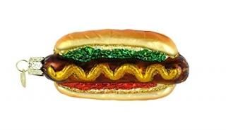 Old World Christmas Hot Dog Ornament