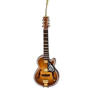 F-Hole Guitar w/Cut Away Tree Ornament by Broadway Gifts 