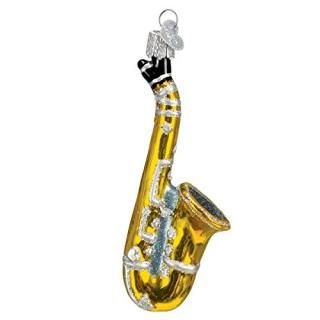 Old World Christmas Ornament Saxaphone 12.1cm