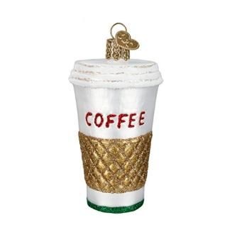 Old World Christmas Coffee To Go Christmas Ornament by Old World Christmas 