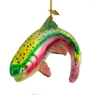 Kurt Adler Noble Gems饹Rainbow Trout Fishʥȡ4.75-inch