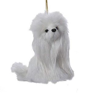 Kurt Adler 4 Plush Poodle Ornament
