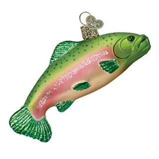 Old World Christmas Rainbow Trout Ornament