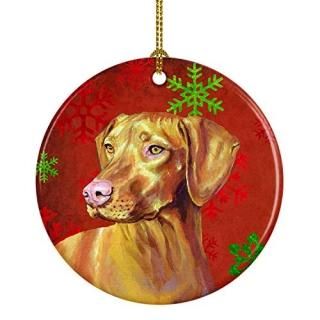 Caroline 's Treasures lh9325-co1?Vizsla Red Snowflake Holidayꥹޥߥåʥȡޥ