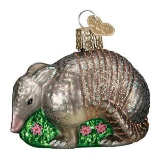 Old World Christmas Armadillo Glass Ornament