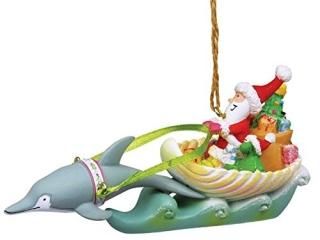 Coastal Santa in륽DolphinȥʥꥹޥHoliday Ornament by Downeastǰ