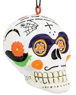 Tree Buddees Day of The Dead Sugar Skull Halloween/Christmas Ornaments