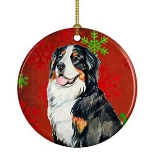 Caroline 's Treasures lh9334-co1?Bernese Mountain Dog Red Snowflake Holidayꥹޥ