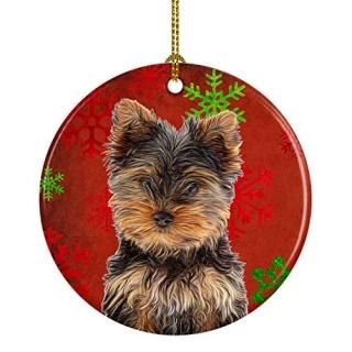åSnowflakes HolidayꥹޥYorkie Puppy/衼㡼ƥꥢߥåʥkj1188co1