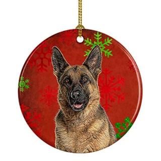 åSnowflakes HolidayꥹޥGerman Shepherdߥåʥkj1187co1