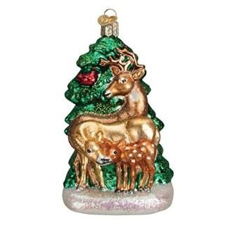 Old World Christmas Deer Family饹Blownʥby Old World Christmas