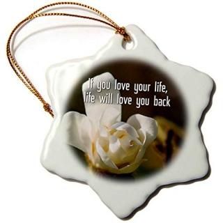 3dRose Garden Flag White