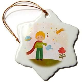 3dRose Uta Naumann Sayings and Typography - The Little Prince - ˤλҤβ ̥饹 - 