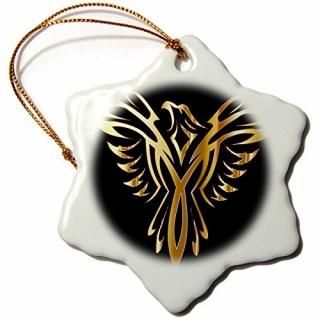 3dRose ᥿å - ֥å˥᥿åɥե˥åΥ᡼ - ʥ 3 inch Snowflake Porcelain