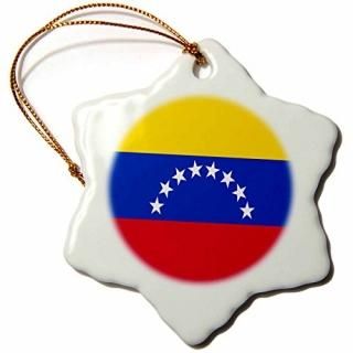 3droseե饰??٥ͥե饰??Ornaments 3 inch Snowflake Porcelain Ornament orn_31606_1