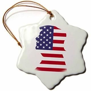 3drose Uta Naumann Flags of the World??USAꥫstripes-patriotic shape-donald