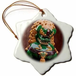 3drose Danita Delimont??Okinawa??Shisa饤GodsϿ˹⤿餷??Ornaments 3 orn_