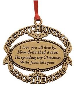 Merryꥹޥfrom HeavenKeepsake Ornament with Poem inեȥܥåbyࡼˡ