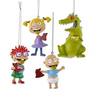 Kurt Adler Nickelodeon Rugrats Blow Mold Ornament Set of 4
