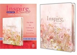 Holy Bible The Bible for Coloring & Creative Journaling; Inspire Catholic Bible 