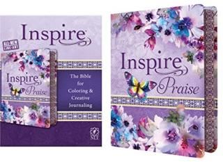 Inspire Praise New Living Translation Coloring & Creative Journaling