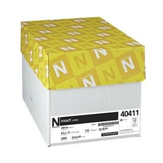 Neenah Exact Index ɥȥå 8.5 x 11 110ݥ/199gsm ۥ磻 뤵94 2000 40411