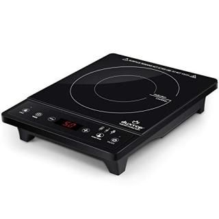 Portable Induction Cooktop Countertop Burner Induction Burner with Timer and Sen