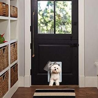 Ideal Pet Products Designer Series Ruff-Weather Pet Door with Telescoping Frame 