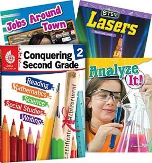 Conquering Second Grade 4-book Set Learn-at-home