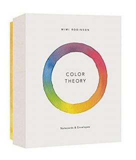 Color Theory Notecards 12 notecards 6 designs 12 envelopes in a keepsake box