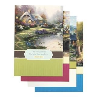 Thomas Kinkade Thinking of You Cards With 12 Envelopes