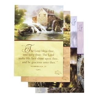 Thomas Kinkade Praying for You Cards With 12 Envelopes