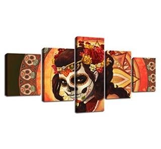 Suger Skull Girl Dead̥Хγ5ѥͥ 50''Wx24''H