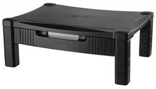 Kantek MS420 Monitor Stand - 60 lb Load Capacity13.3quot; Depth - Black by Kante