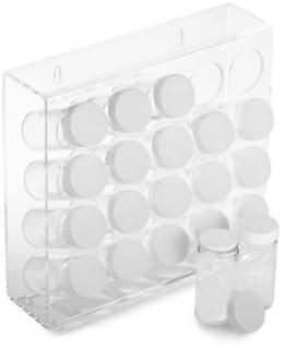 Prodyne A-845 Acrylic 20 Bottle Spice Rack by Prodyne