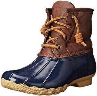 Sperry Saltwater Rain Boot Little Kid/Big Kid Navy 5 M US Big Kid