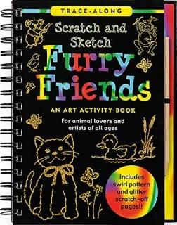 Scratch and Sketch Furry Friends An Art Activity Book for Animal Lovers and Arti