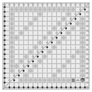 Creative Grids 18-1/2 X 18-1/2 Square Quilting Ruler by Creative Grid