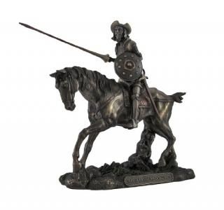 Don Quixote Riding Steed With Lance