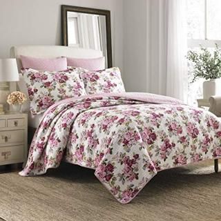 King - Laura Ashley Lidia Cotton Quilt Set King