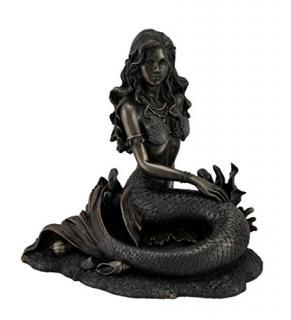 Resin Statues Enchanted Song֥󥺻ž夲ޡᥤSitting on Ocean Floor Statue 5.5?X 5.75