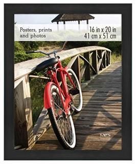 MCS 46cm x 60cm Museum Poster Frame Onyx Woodgrain 68857
