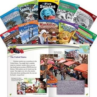 Time for Kids Nonfiction Readers Fluent Set 1 Teacher Created Materials Library 