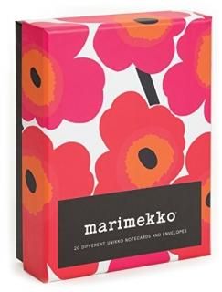 Marimekko Notes 20 Different Unikko Notecards and Envelopes