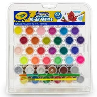 Crayola Kid's Washable 42ct Paint Set